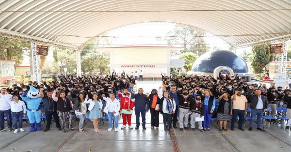 Fomentan en San Andrés Cholula cuidado del agua entre estudiantes del municipio