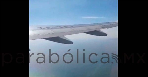 Explota turbina de avión durante un vuelo de Viva Aerobus