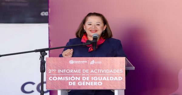 Rinde 2º informe de actividades presidenta de la Comisión de Igualdad de Género