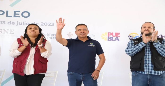 Realizan en San Andrés Cholula Segunda Feria de Empleo 2023