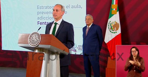 Presenta Presidencia sección en la mañanera para prevenir el consumo de drogas