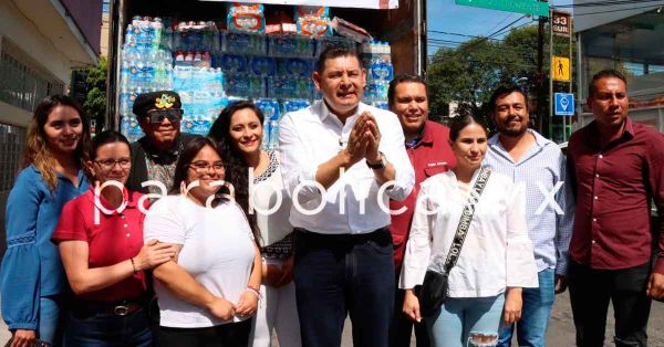 Busca Armenta recaudar 25 toneladas de ayuda humanitaria para Guerrero
