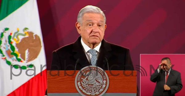 Rechaza López Obrador que Calderón sea un perseguido político de su Gobierno