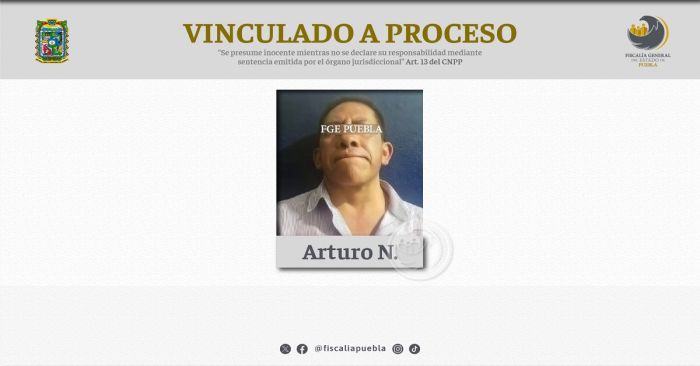 Inician proceso contra Arturo N., por su probable responsabilidad en el delito de feminicidio