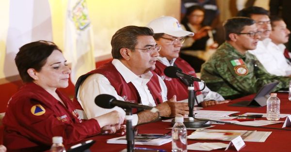 Refuerza gobierno de Puebla medidas de preventivas por actividad del Popocatépetl