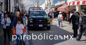 Realizan operativo en la calle de las pescaderías