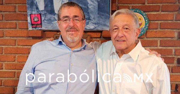 Se comprometen López Obrador y Bernardo Arévalo al trabajo conjunto México-Guatemala