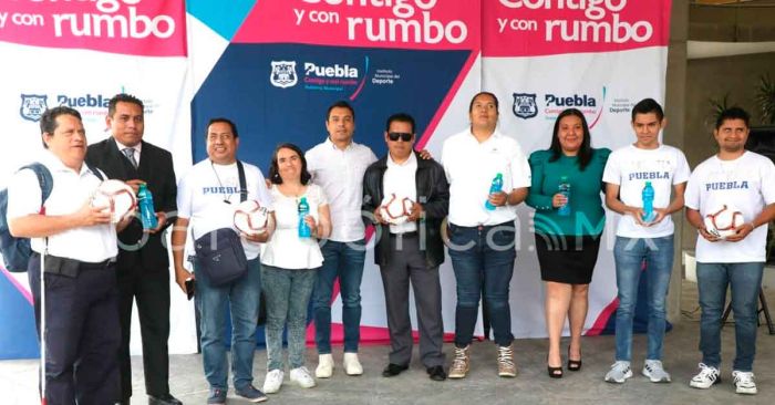 Promueve el ayuntamiento el cuadrangular “Una Nueva Visión” Goalball 2023