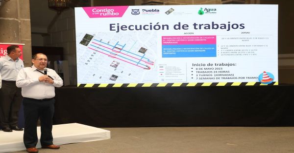 Rehabilitar&aacute;n calles del primer cuadro de la ciudad este 8 de mayo