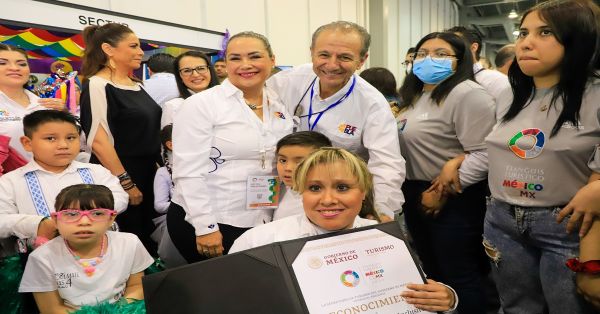 Recibe Puebla premio por proyecto de inclusión turística a personas con discapacidad