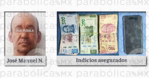 Habría extorsionado a su tía en Tehuacán; ya fue detenido