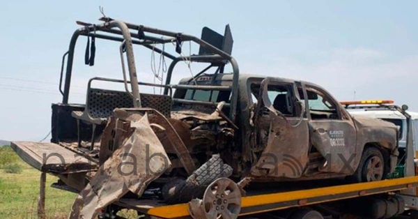 Deja explosión de mina en Apatzingán 8 soldados heridos