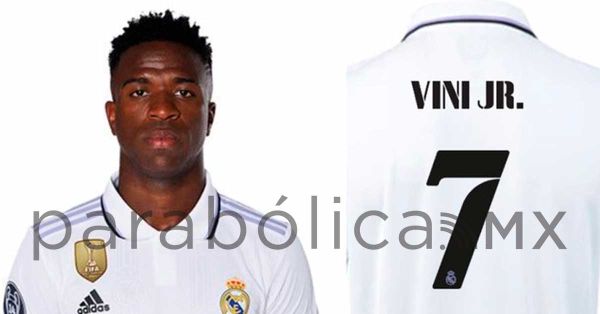 Portará Vinicius Jr el dorsal 7 del Real Madrid