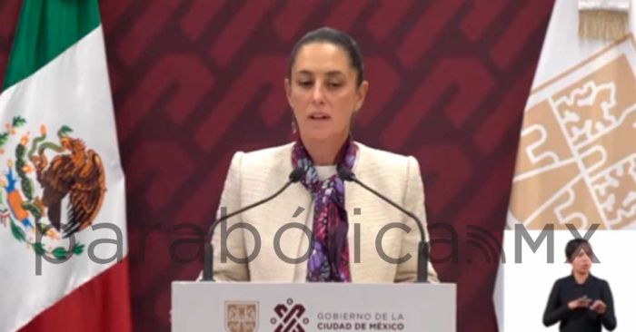 Advierte Sheinbaum sequía en el Valle de México por 3 meses