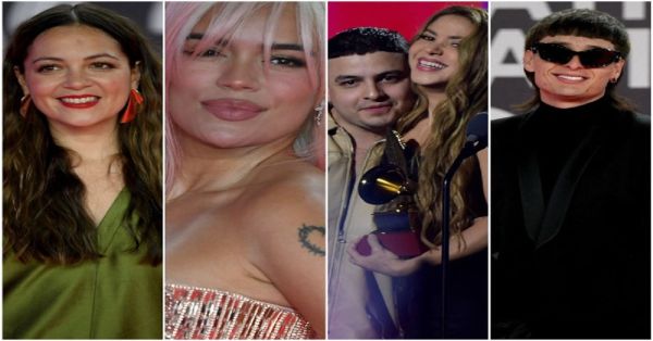 Conoce la lista de ganadores de los Latin Grammy 2023