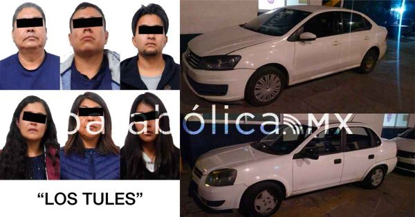 Caen 6 interantes de &ldquo;Los Tules&rdquo;, robaban negocios con violencia en Puebla y Cuautlacingo