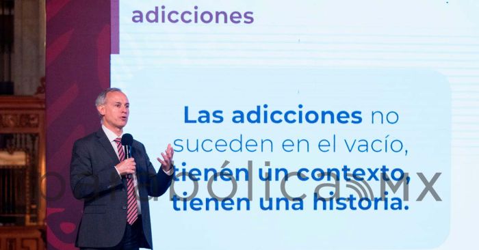 Superan metanfetaminas al alcohol como principal droga de alto impacto en M&eacute;xico: L&oacute;pez-Gatell