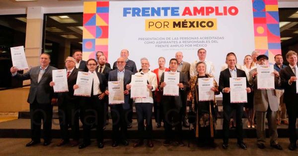 Lanza Frente Amplio por México plataforma para recolectar de firmas y falla