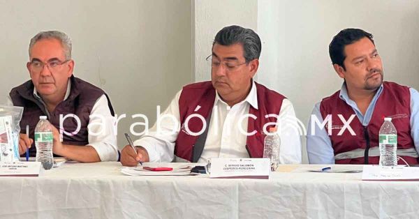 Supervisa Sergio Salomón respuesta preventiva ante actividad del Popocatépetl