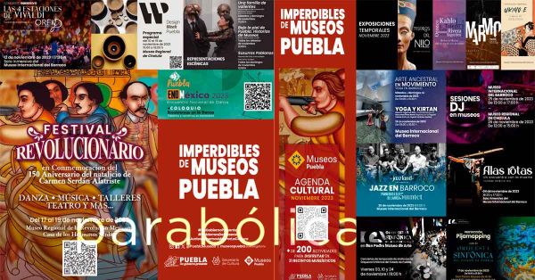 Tendrán los Museos de Puebla 200 actividades culturales en noviembre: Cultura