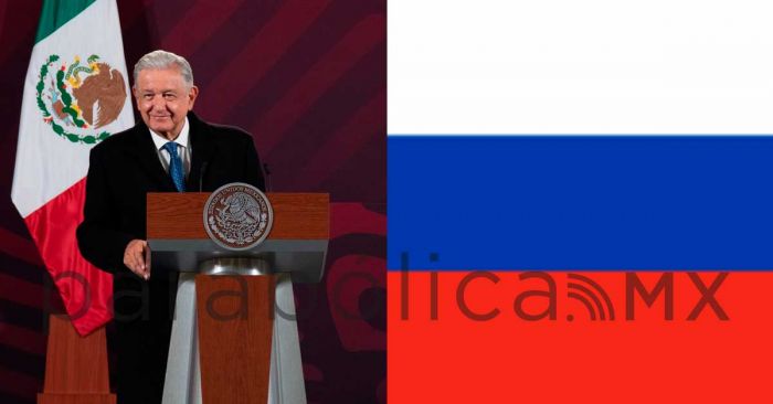 Agradece Rusia a AMLO por su postura en contra del envío de tanques a Ucrania