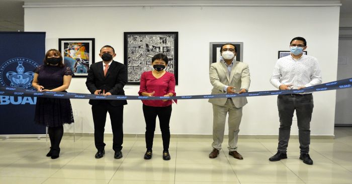 Visita la exposición colectiva “Diez dimensiones”, en la BUAP