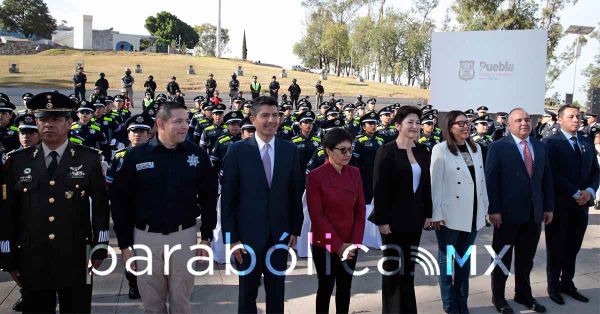 Suman 441 nuevos polic&iacute;as graduados en lo que va de la administraci&oacute;n: Eduardo Rivera