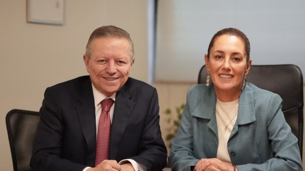 Se reúne Claudia Sheinbaum con Arturo Zaldívar