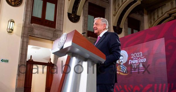 Presume López Obrador 65% de aceptación