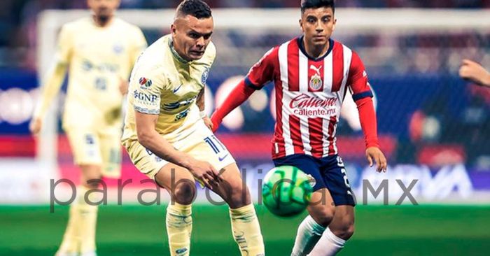 Vence América a las Chivas en la semifinal de ida de la Liga MX