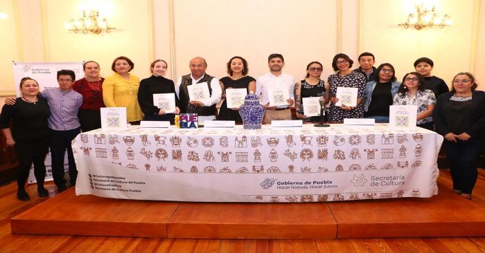 Crea gobierno de Puebla “Bestiario de Talavera”, poemario infantil para colorear