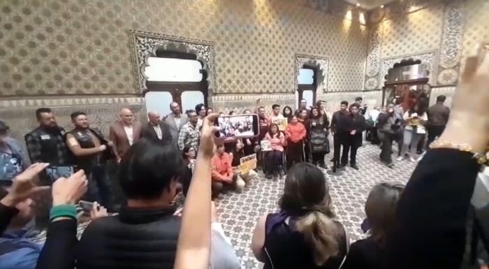 Celebran colectivos la aprobación de la Ley de Movilidad