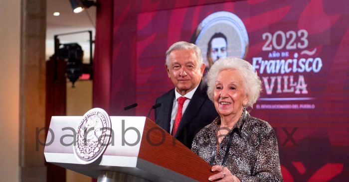 Recibe López Obrador a las Abuelas de Plaza de Mayo de Argentina