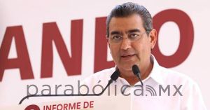 Asiste Sergio Salomón a 2do informe del edil de Libres