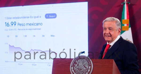 Destaca Presidencia que fortalecimiento del peso ayuda a la deuda de México