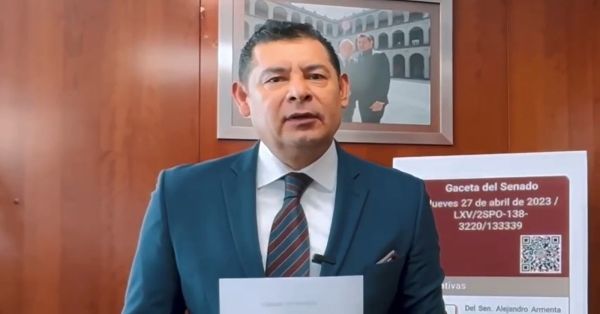 Apoya Alejandro Armenta propuesta de AMLO para democratizar al Poder Judicial