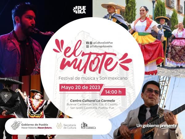 Celebrará gobierno estatal festival de música y Son mexicano en “La Carmela”
