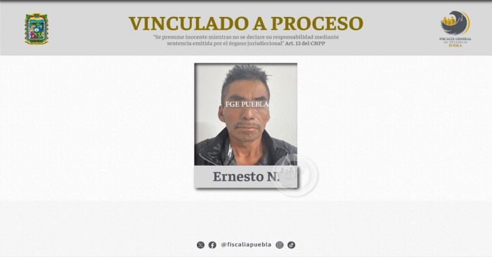 Detienen a Ernesto N. por su probable participación en violación equiparada