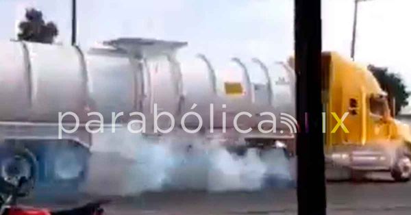 VIDEO: Cae asaltante de transporte de carga que originó balacera y persecución en Tepeaca