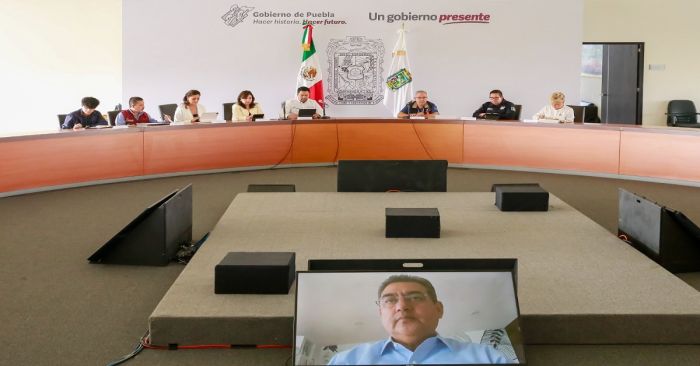 Apoya gobierno de AMLO a Puebla ante actividad del Popocatépetl: Sergio Salomón