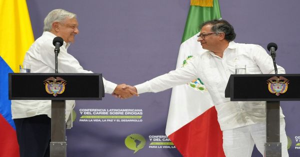 Reconoce AMLO labor de su homólogo colombiano Gustavo Petro