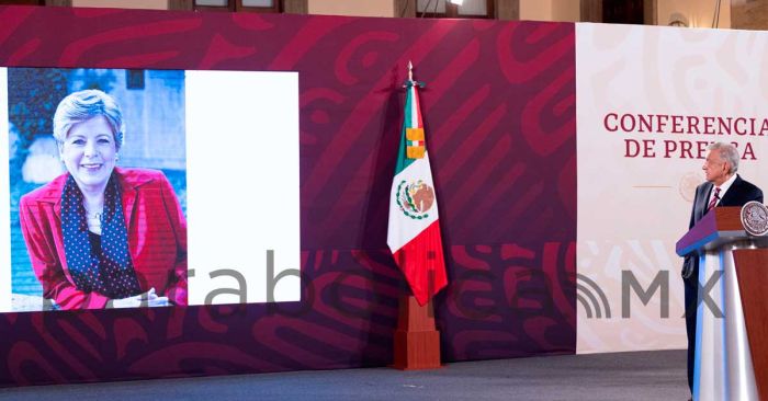 Anuncia Presidencia a Alicia Bárcenas como nueva secretaria de Relaciones Exteriores