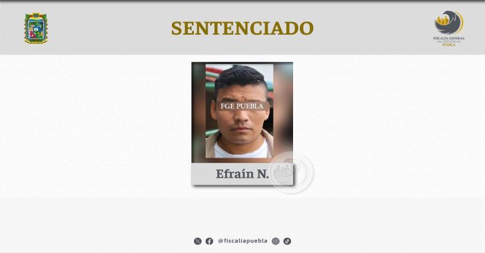 Estará 13 años en la cárcel Efraín N. por el delito de homicidio calificado