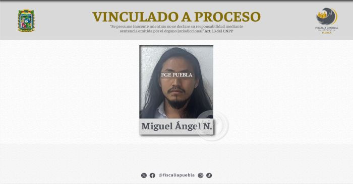 Vinculan a proceso a Miguel Ángel N. por el delito de extorsión