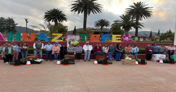 Contin&uacute;a Bienestar instalaci&oacute;n de M&oacute;dulos de Autosuficiencia Alimentaria
