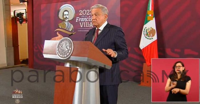 Sugiere López Obrador que el crimen organizado podría estar detrás de la marcha a favor del ejército en Nuevo Laredo