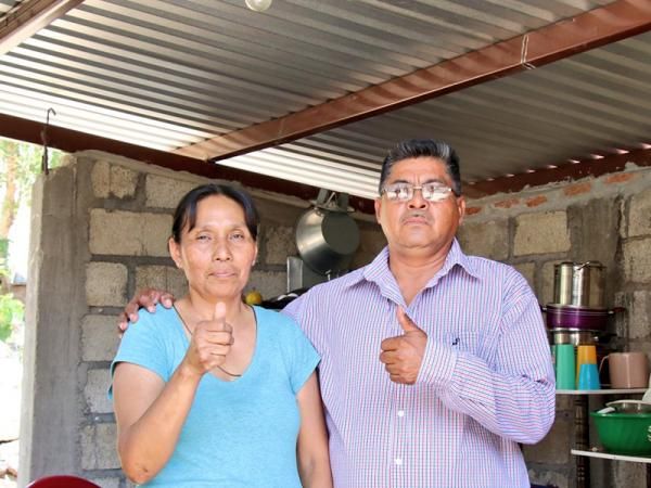Con programa Techo Firme, Bienestar garantiza vivienda digna en la Mixteca
