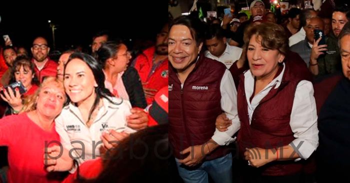 Arrancan campa&ntilde;as pol&iacute;ticas de Delfina G&oacute;mez y Alejandra del Moral en Edomex