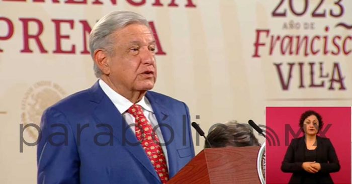 ¡Se volvió usted ya ángel, general!”, se burla López Obrador de supuesta militarización del cielo