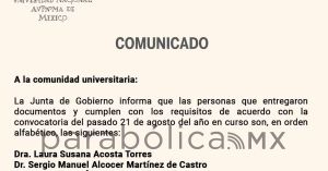 Presenta UNAM 17 aspirantes a rectoría